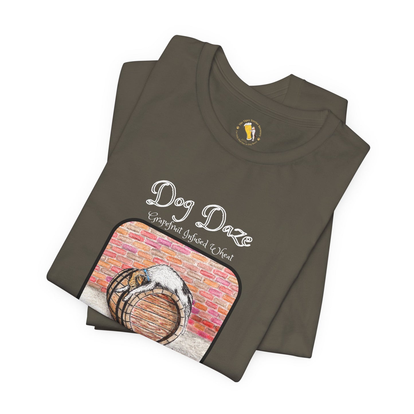 Tipsy Terrier Dog Daze T-Shirt