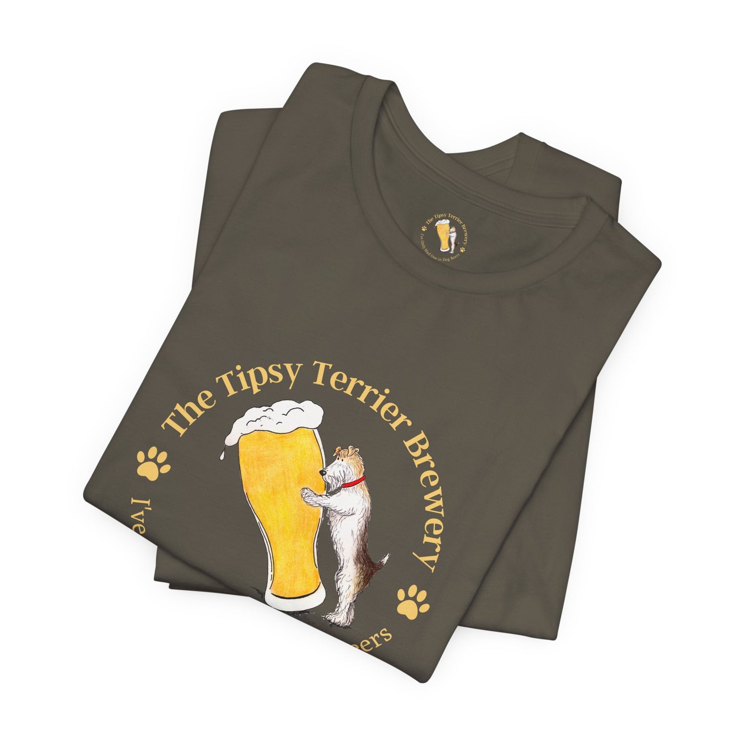The Tipsy Terrier Logo T-Shirt