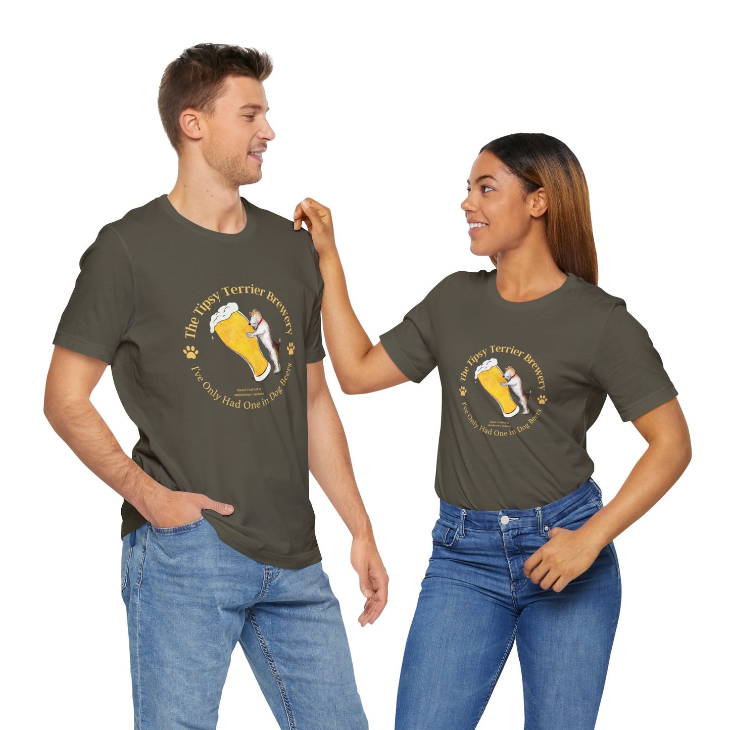 The Tipsy Terrier Logo T-Shirt