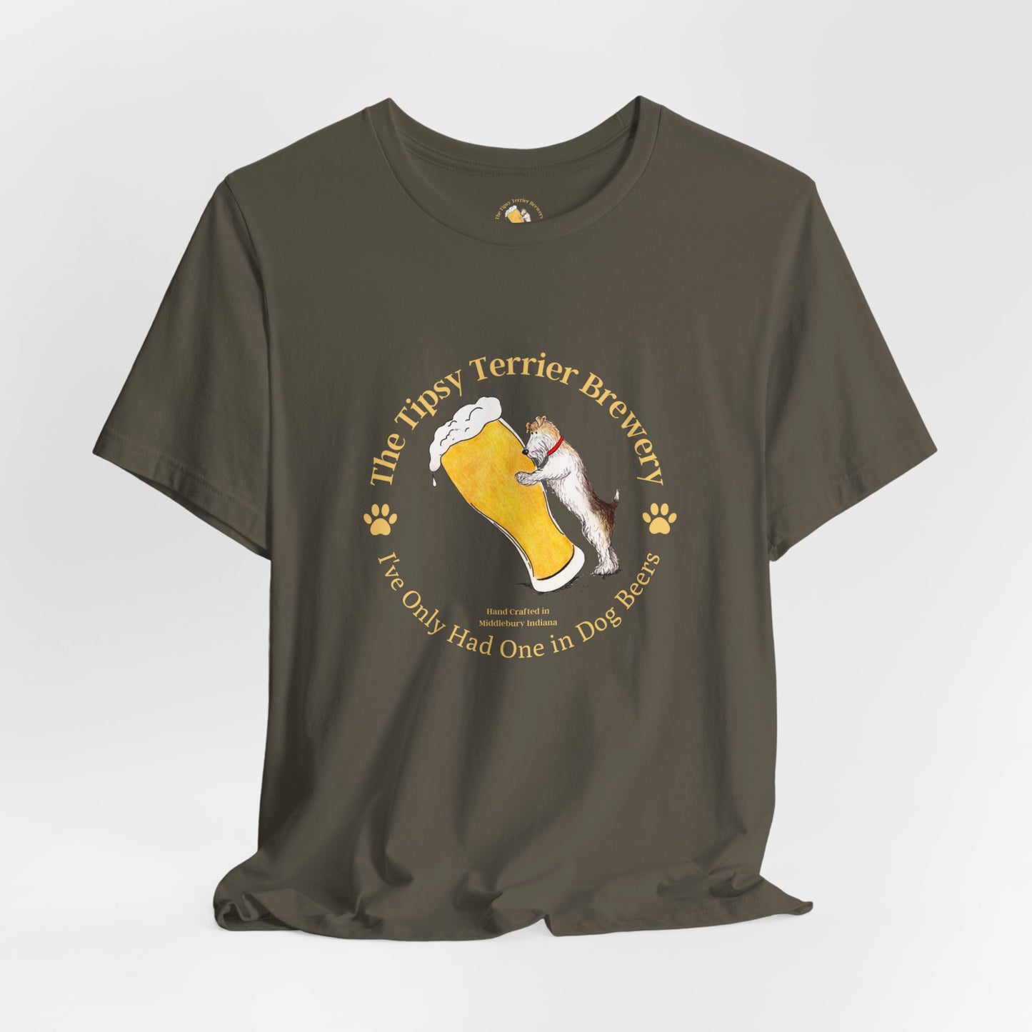 The Tipsy Terrier Logo T-Shirt