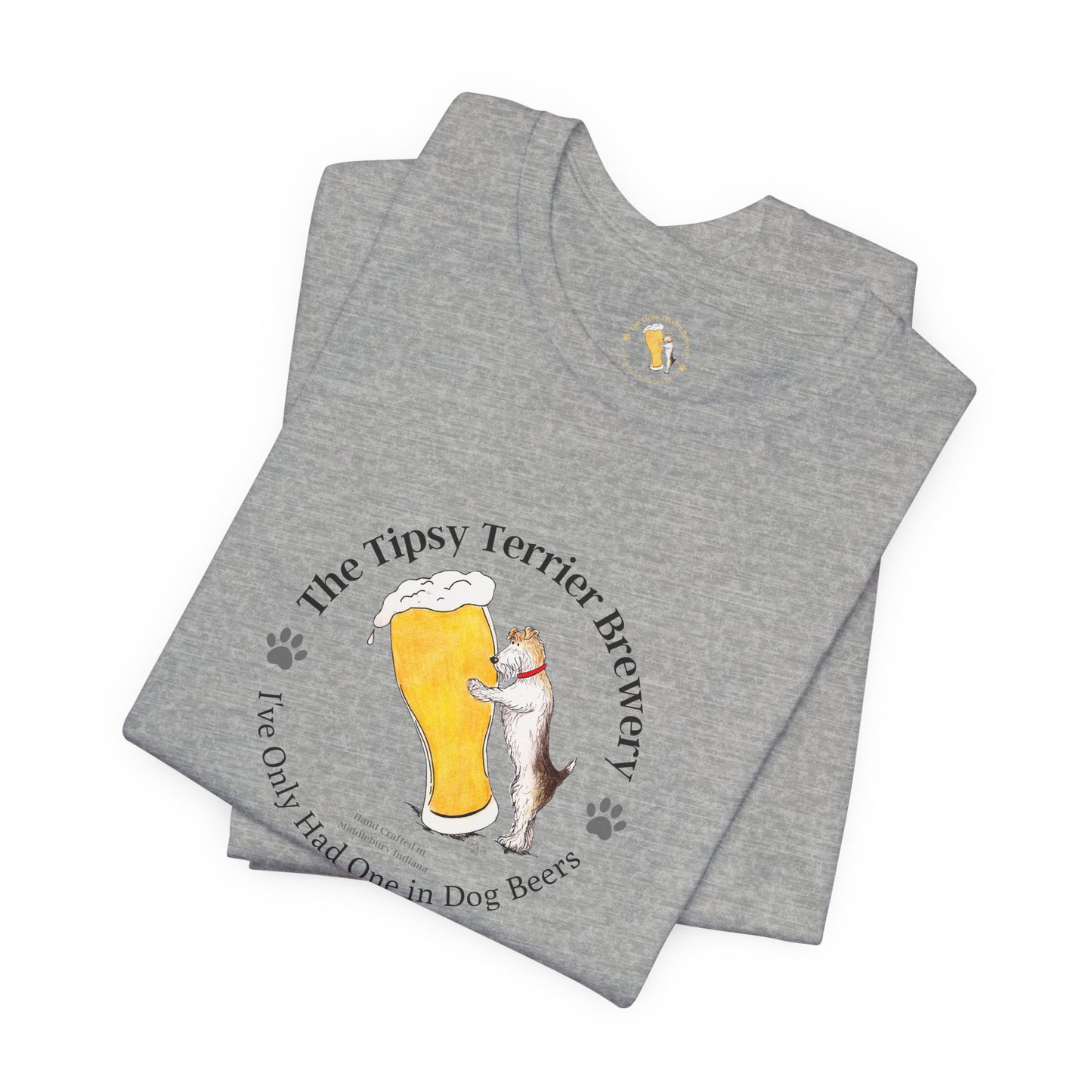 The Tipsy Terrier Logo T-Shirt