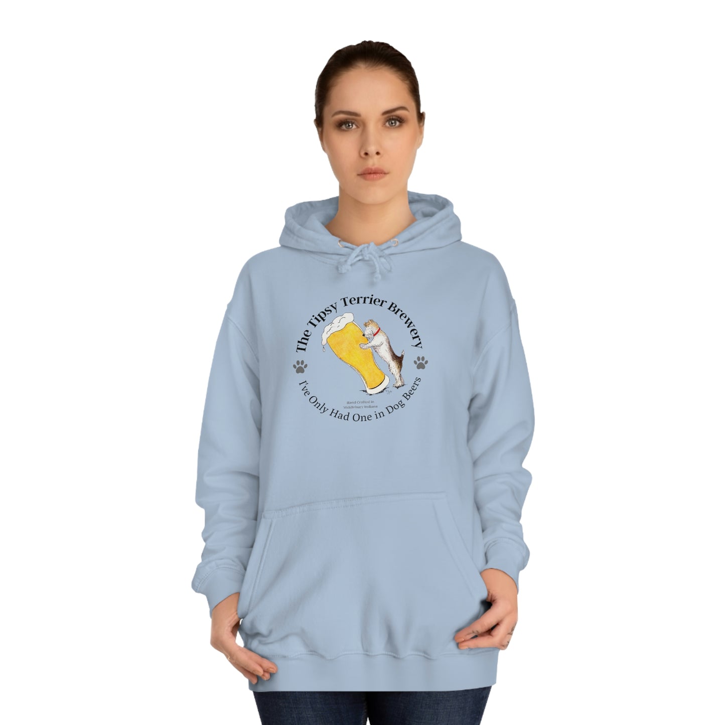 The Tipsy Terrier Logo Hoodie