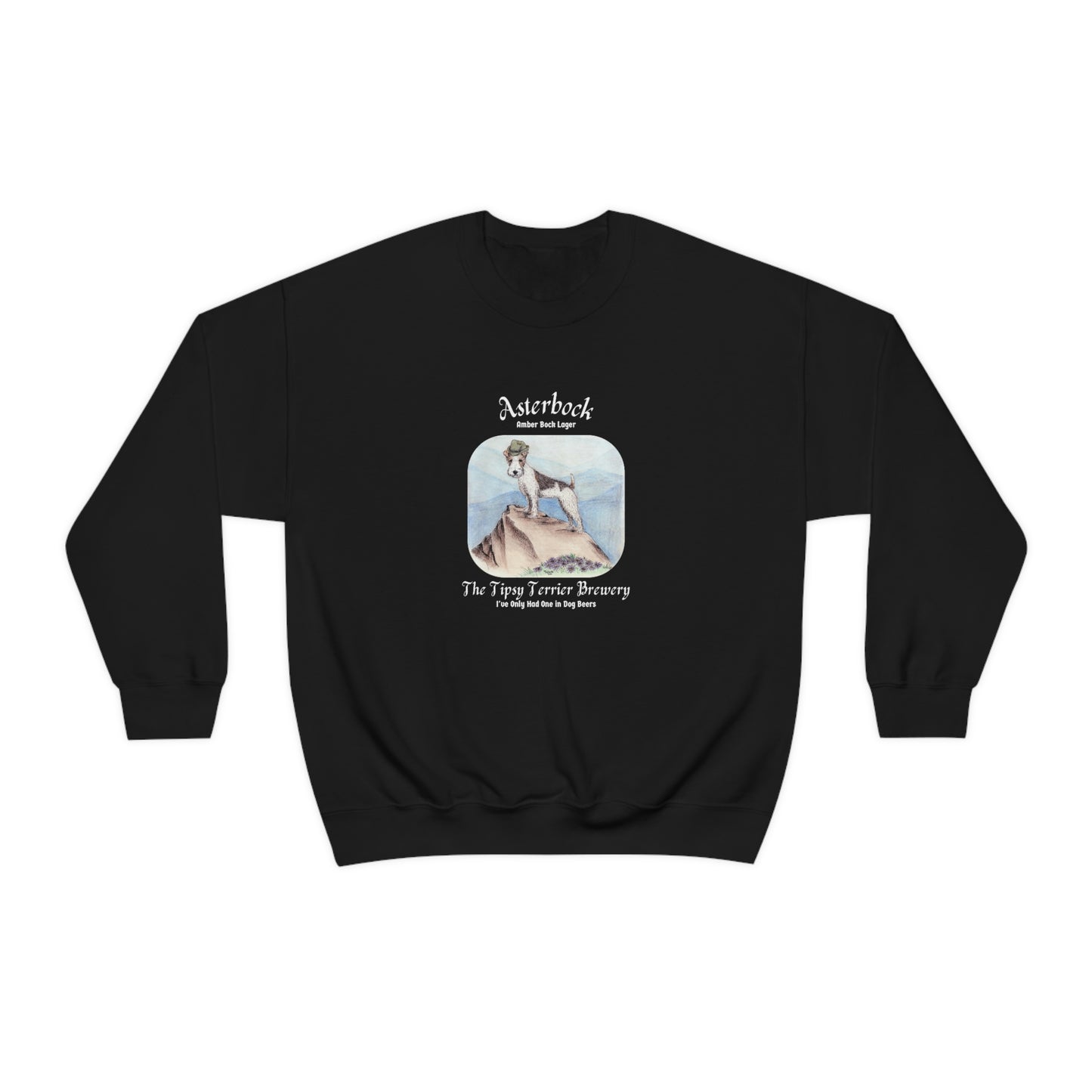 Tipsy Terrier Asterbock Crewneck Sweatshirt