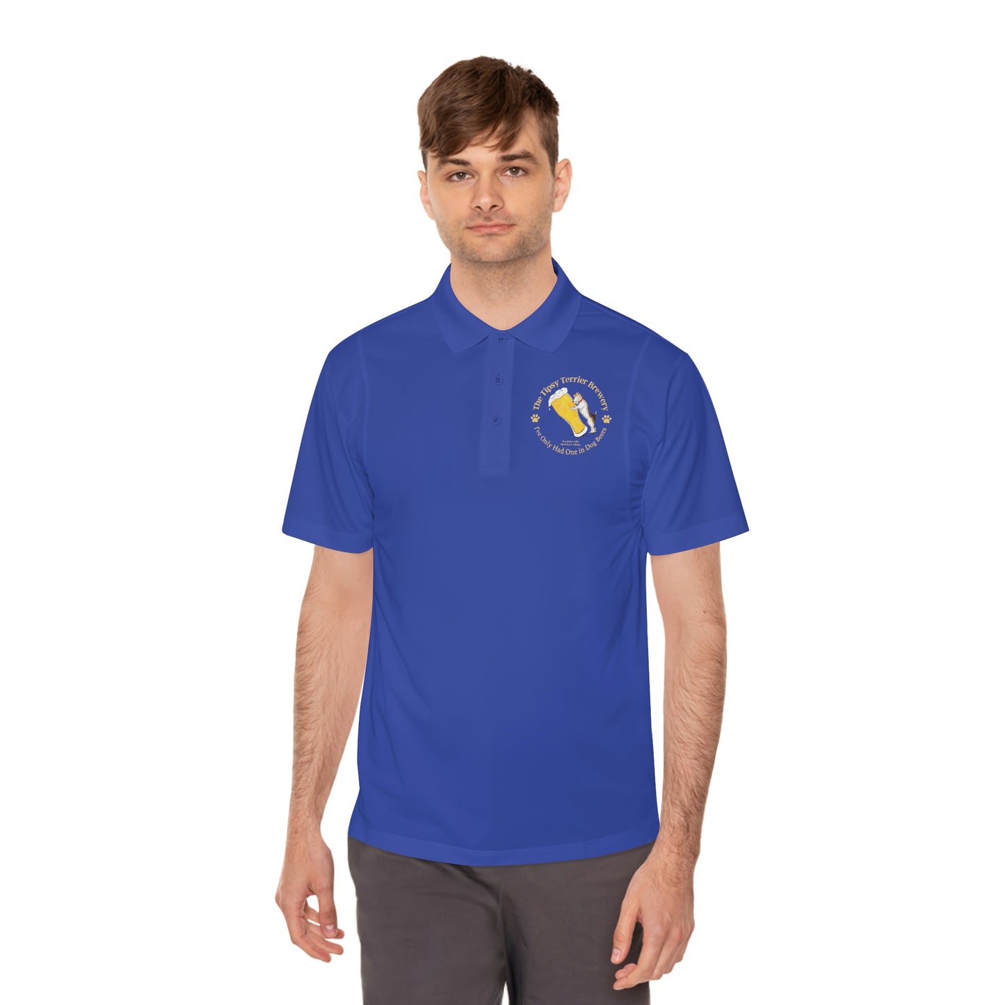 The Tipsy Terrier Logo Polo Shirt