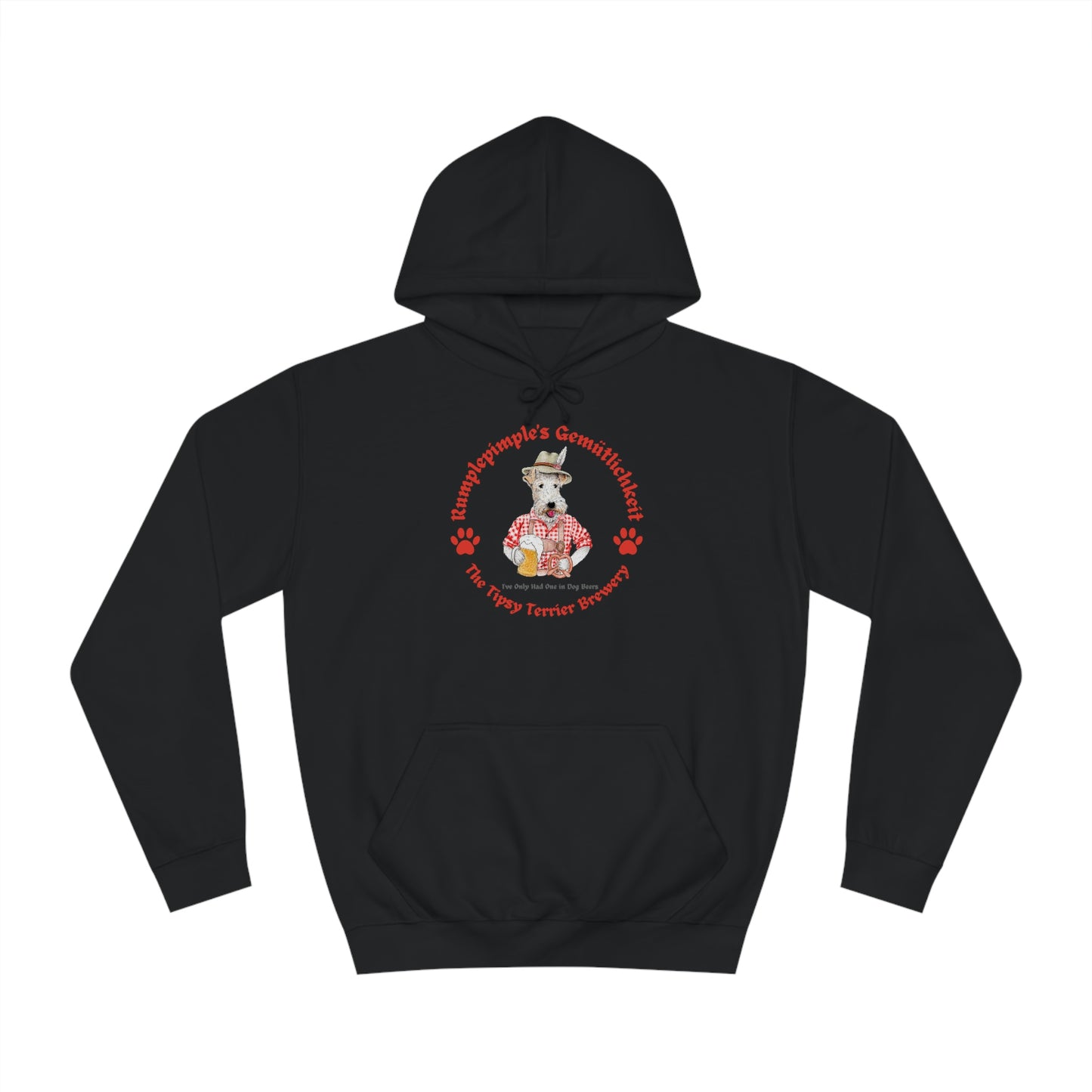 Tipsy Terrier Rumplepimple's Gemütlichkeit Hoodie