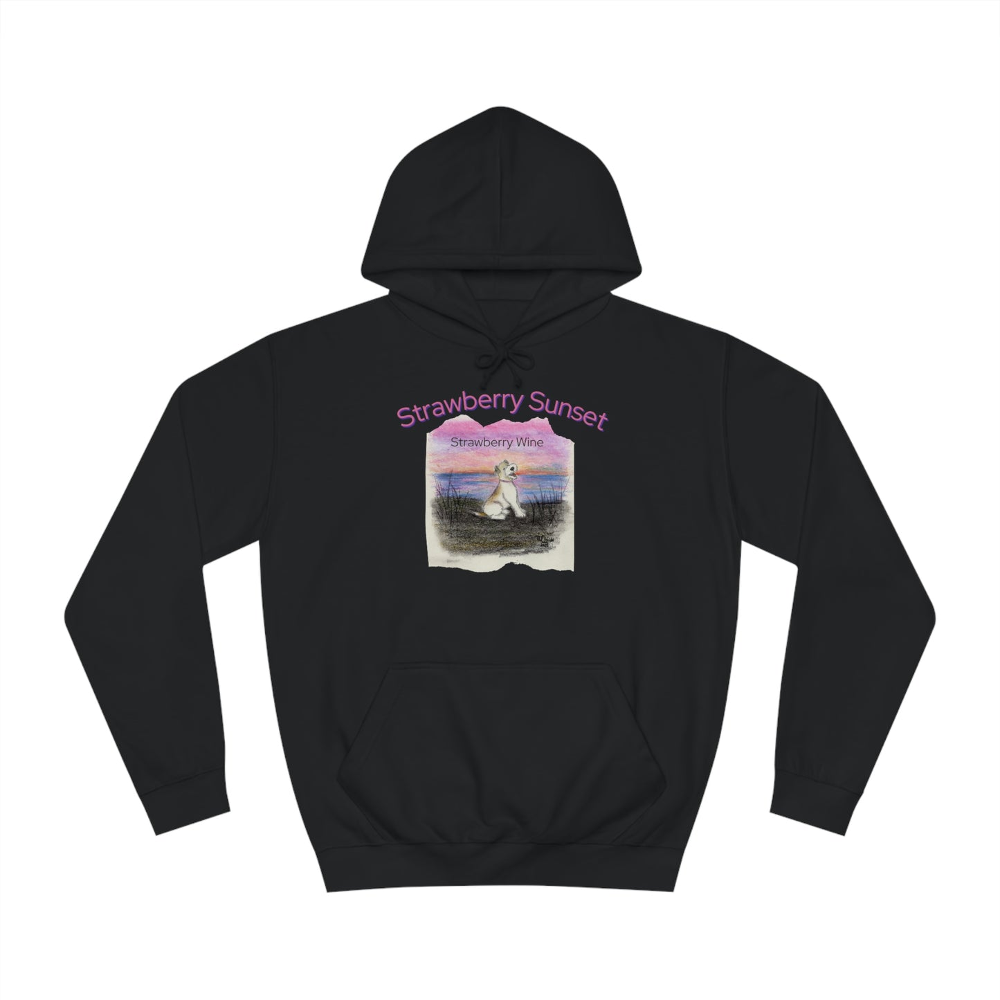 Wiley Wire Winery Strawberry Sunset Hoodie