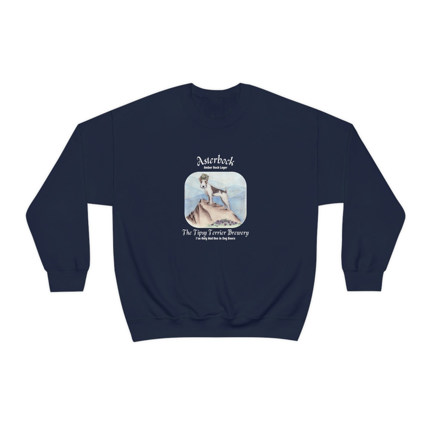 Tipsy Terrier Asterbock Crewneck Sweatshirt