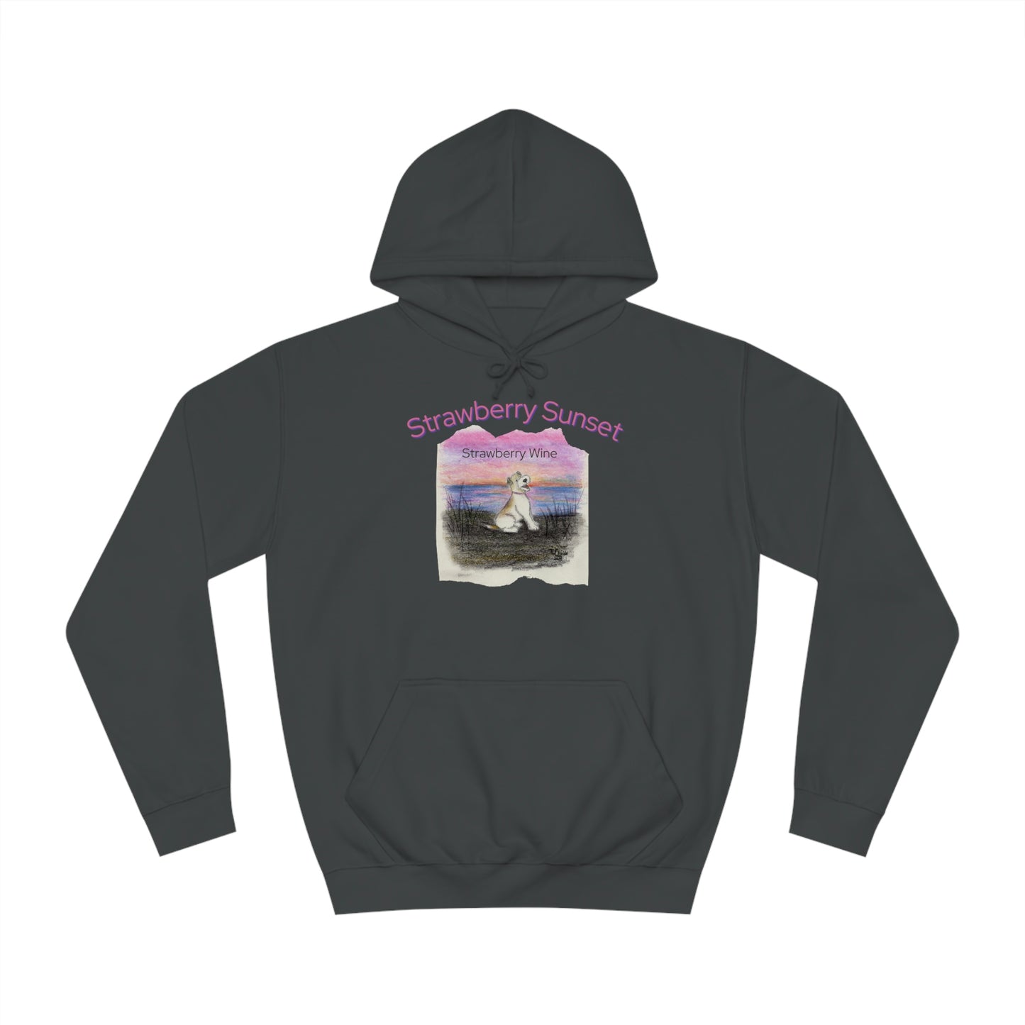 Wiley Wire Winery Strawberry Sunset Hoodie
