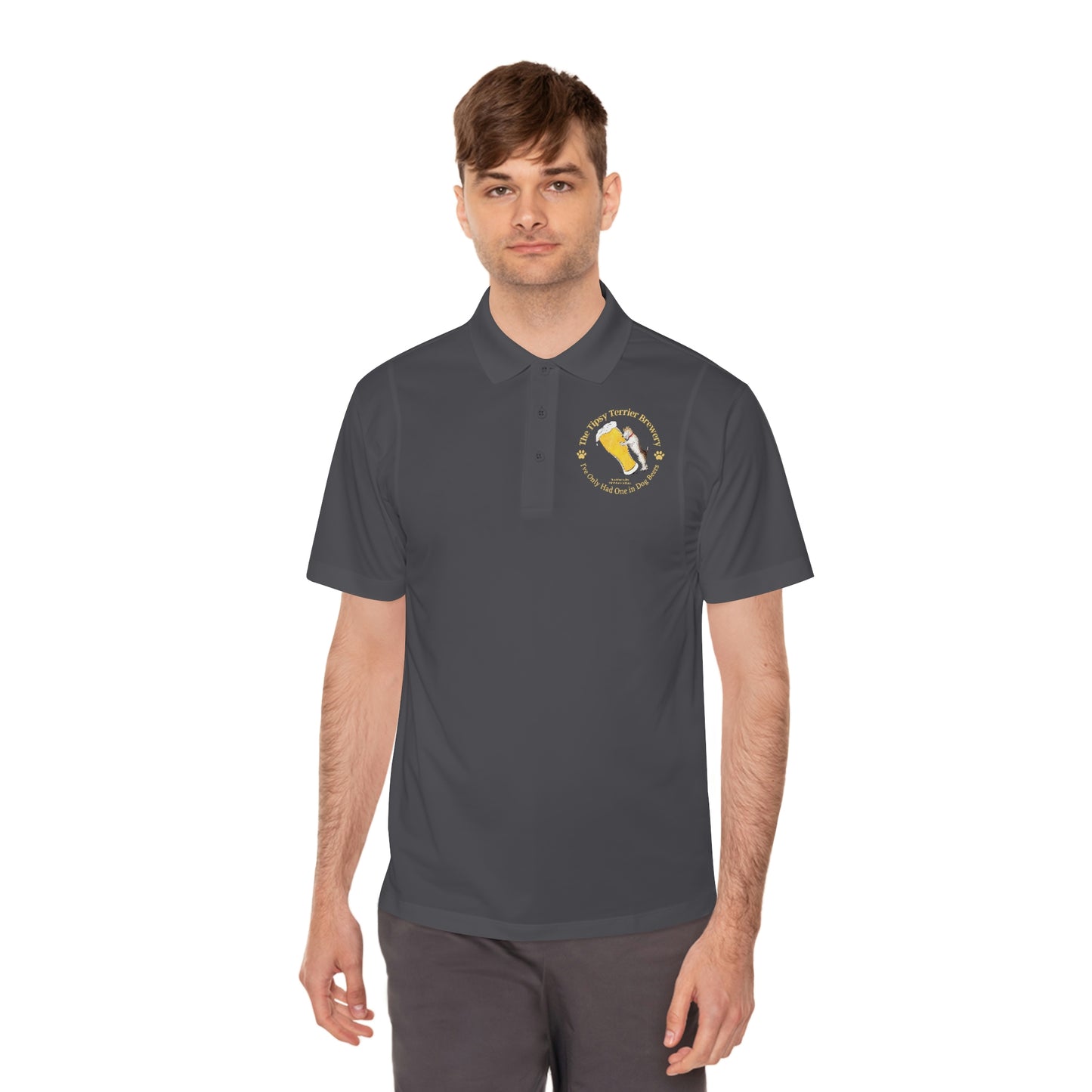 The Tipsy Terrier Logo Polo Shirt