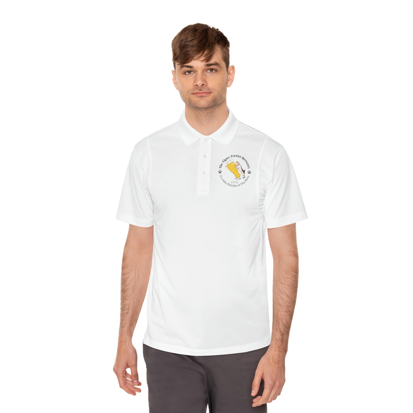 The Tipsy Terrier Logo Polo Shirt