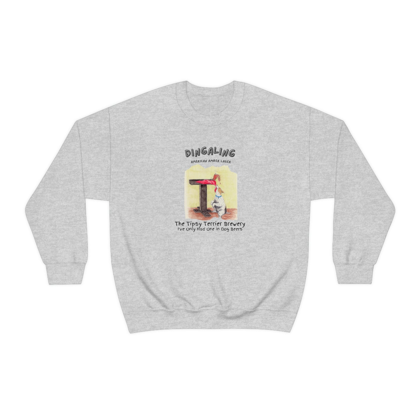 Tipsy Terrier Dingaling Crewneck Sweatshirt