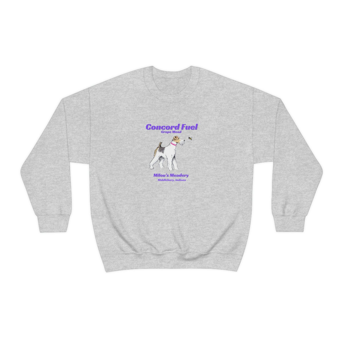Milou's Meadery Concord Fuel Crewneck Sweatshirt