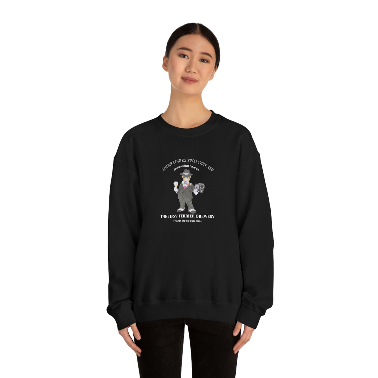 Tipsy Terrier Luckie Louie's Crewneck Sweatshirt