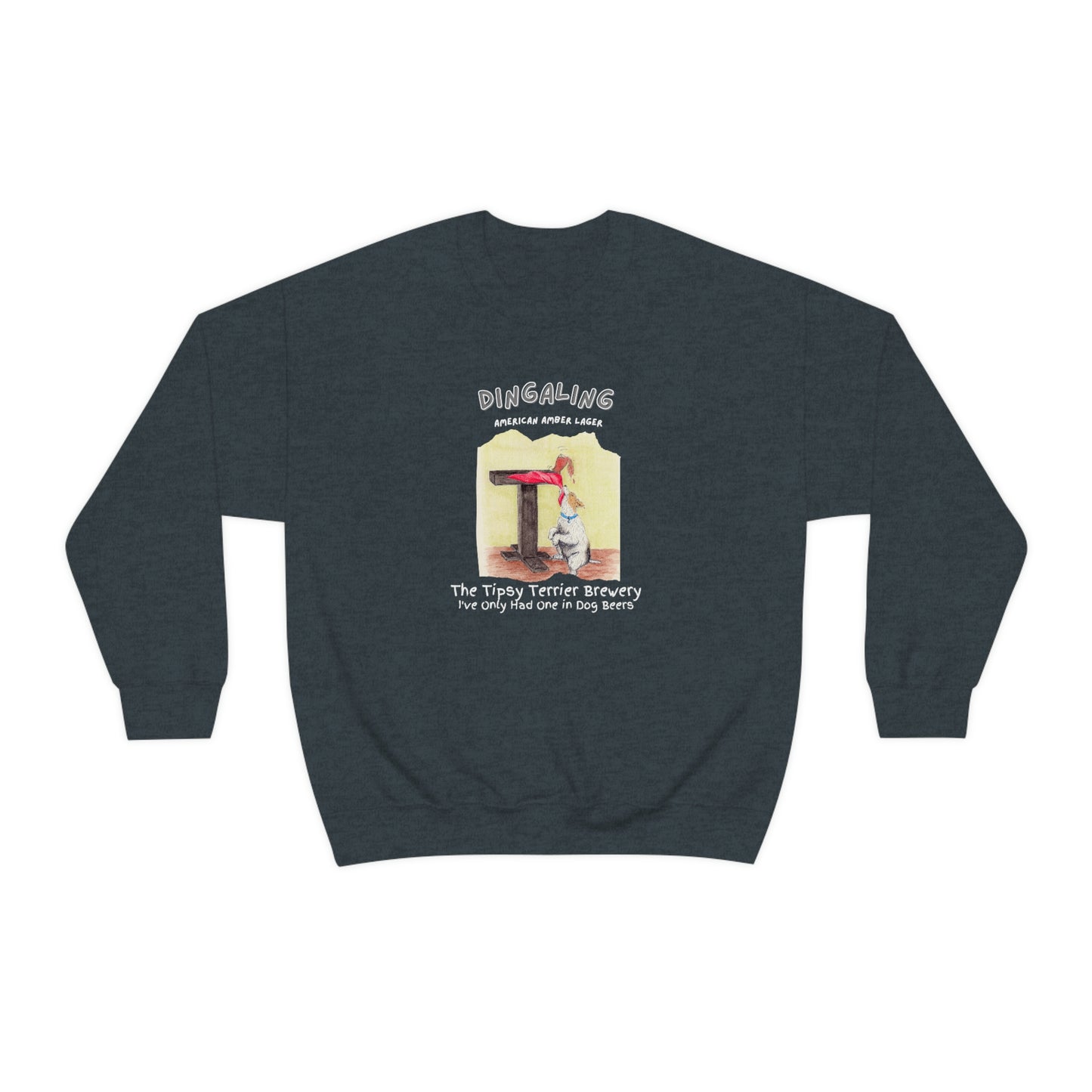 Tipsy Terrier Dingaling Crewneck Sweatshirt