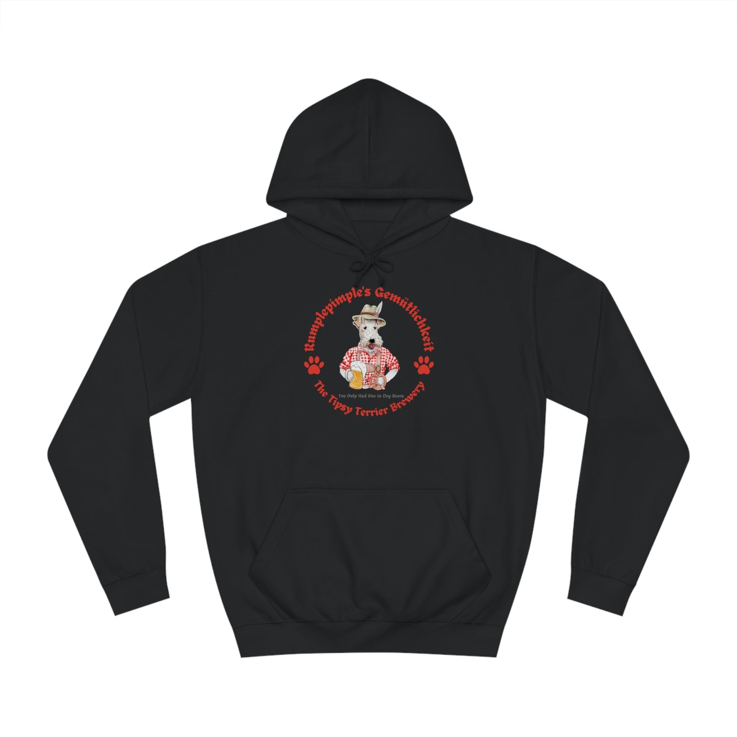 Tipsy Terrier Rumplepimple's Gemütlichkeit Hoodie