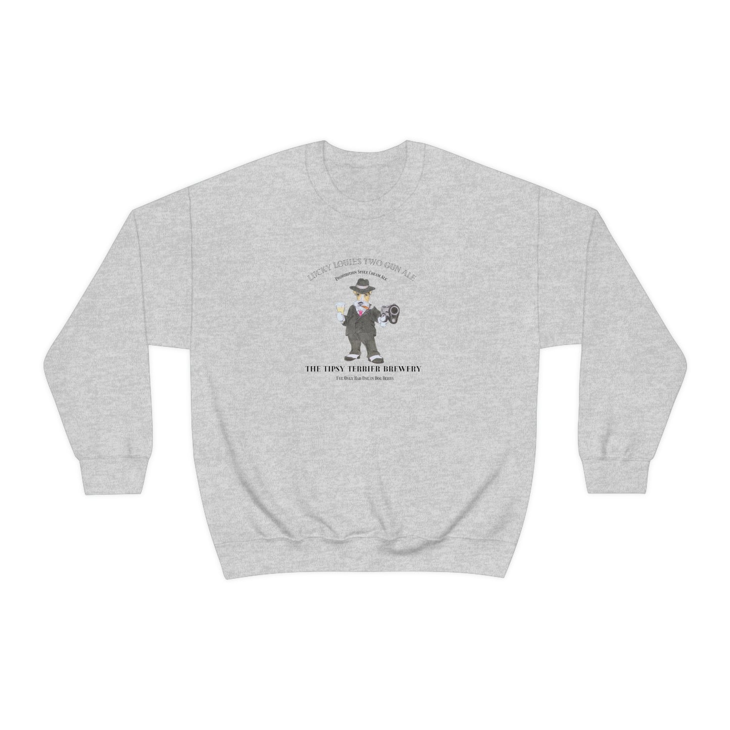 Tipsy Terrier Luckie Louie's Crewneck Sweatshirt
