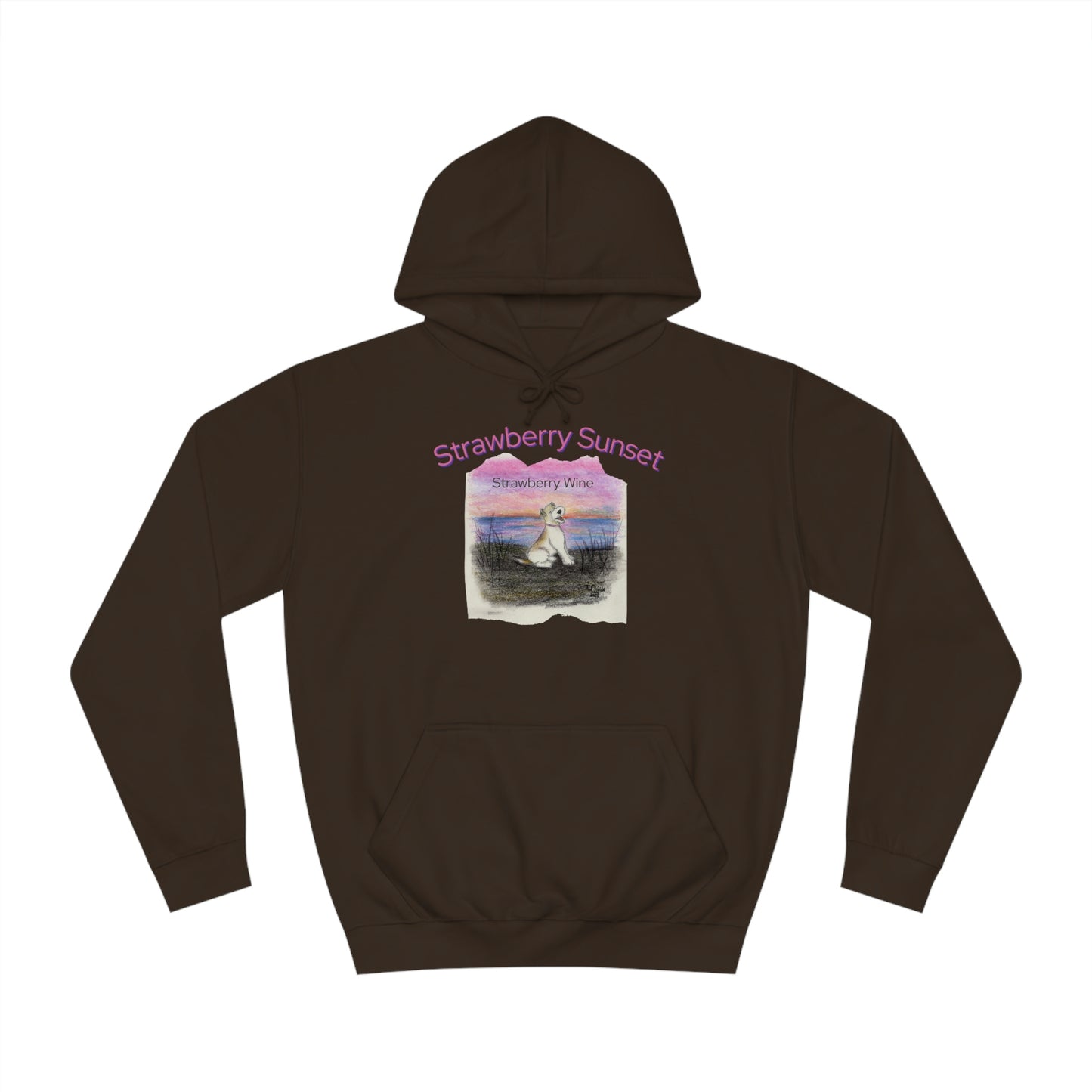 Wiley Wire Winery Strawberry Sunset Hoodie