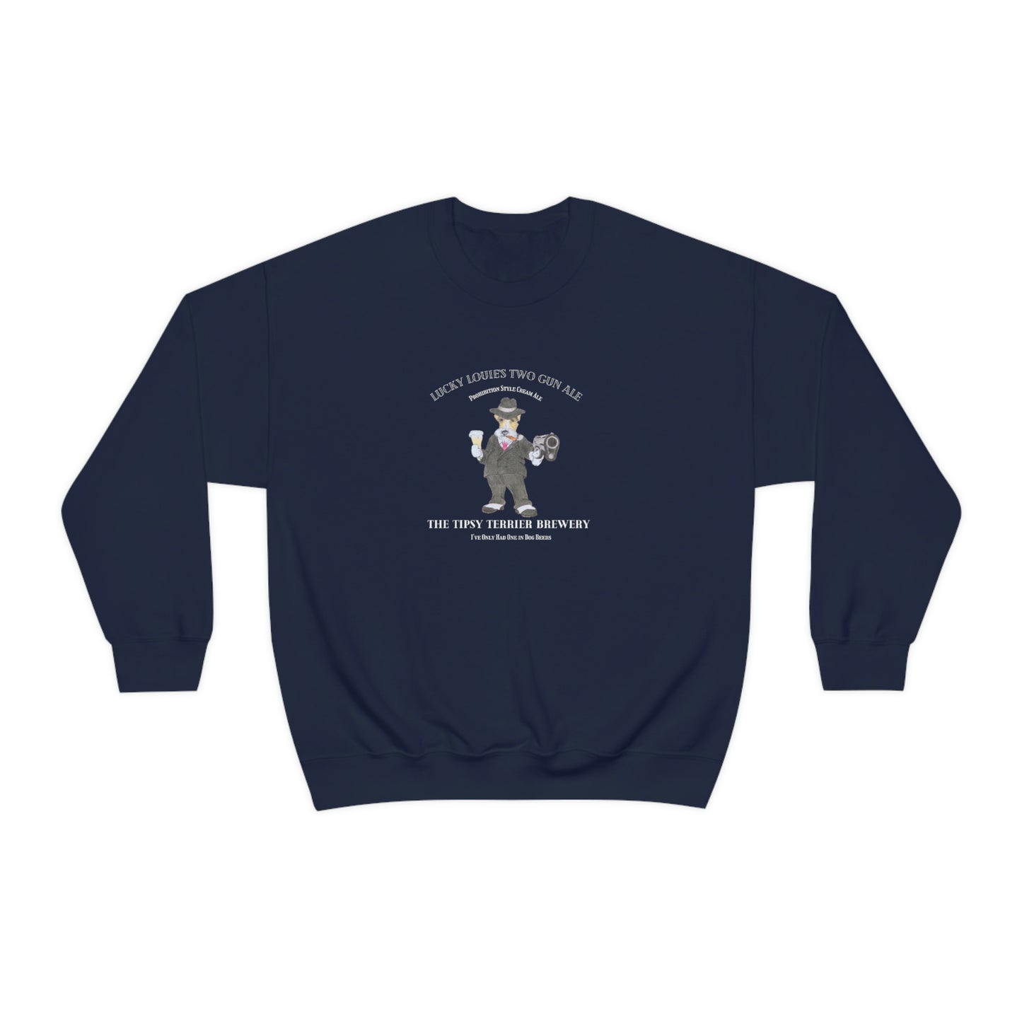 Tipsy Terrier Luckie Louie's Crewneck Sweatshirt