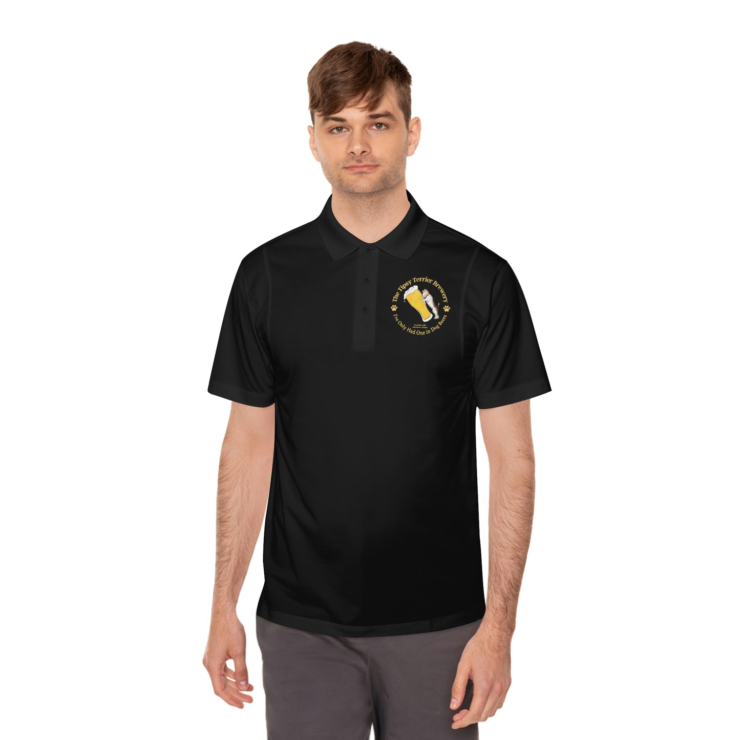 The Tipsy Terrier Logo Polo Shirt