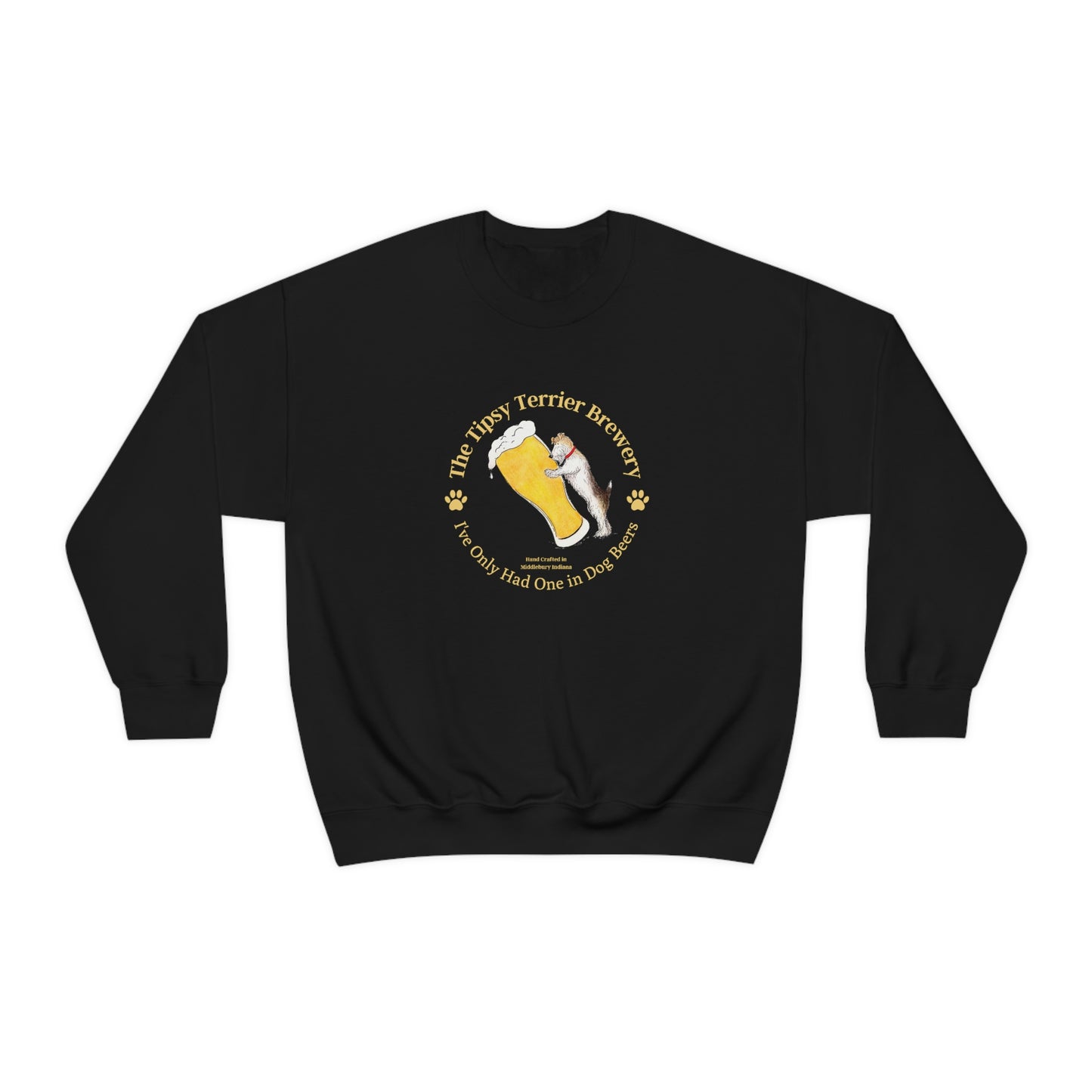 The Tipsy Terrier Logo Crewneck Sweatshirt