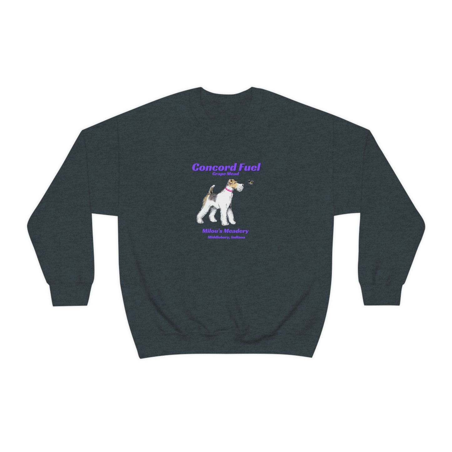 Milou's Meadery Concord Fuel Crewneck Sweatshirt