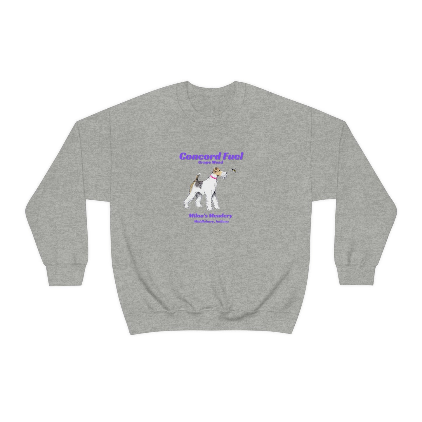 Milou's Meadery Concord Fuel Crewneck Sweatshirt