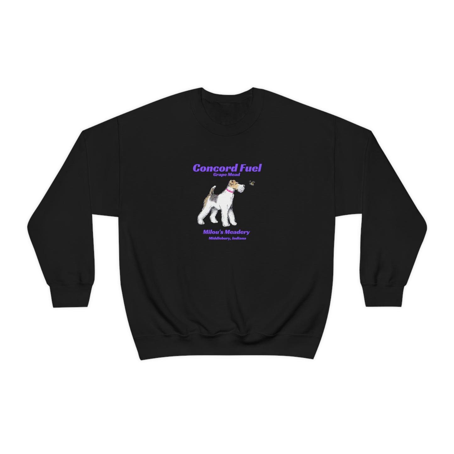 Milou's Meadery Concord Fuel Crewneck Sweatshirt