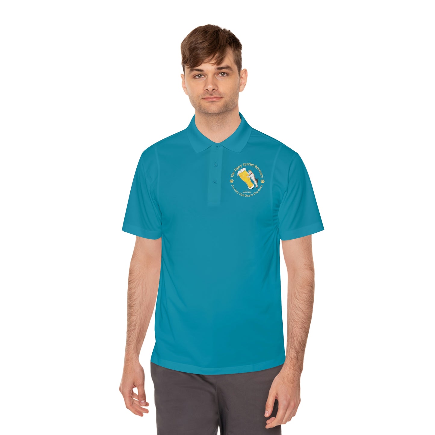 The Tipsy Terrier Logo Polo Shirt