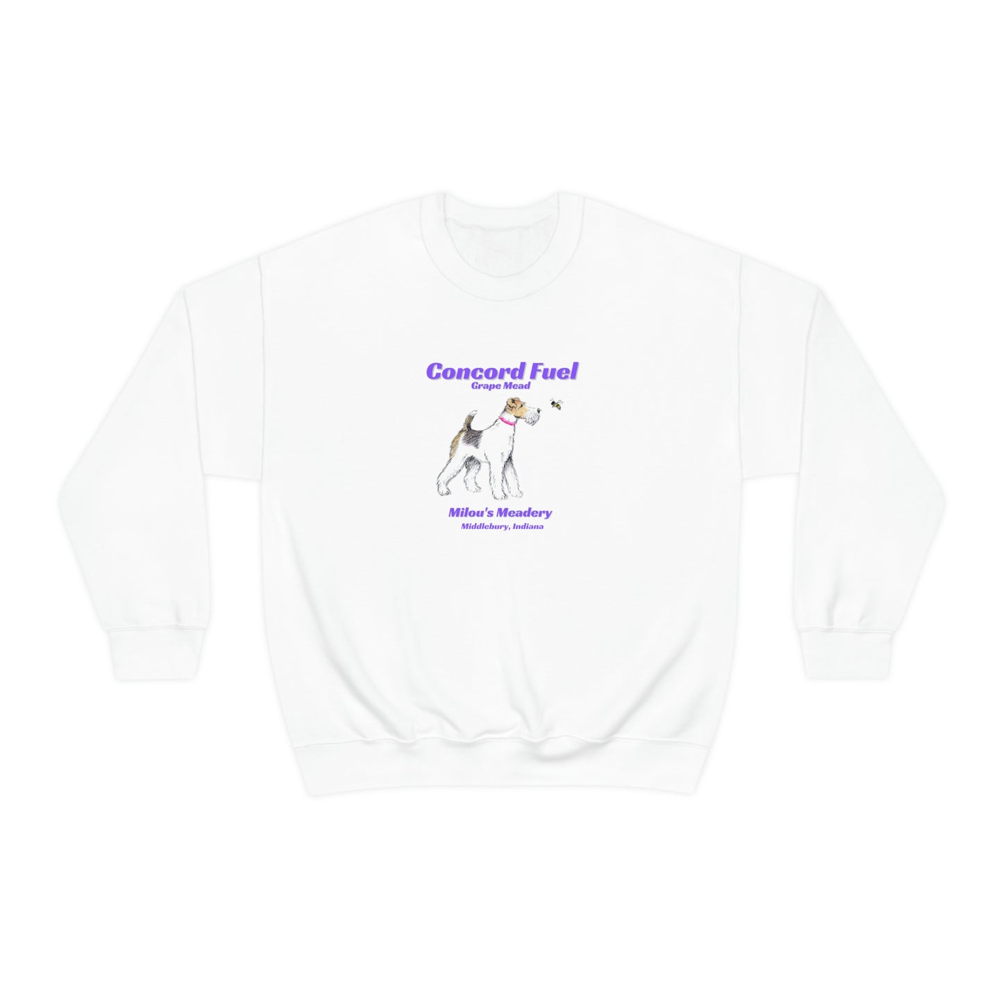 Milou's Meadery Concord Fuel Crewneck Sweatshirt