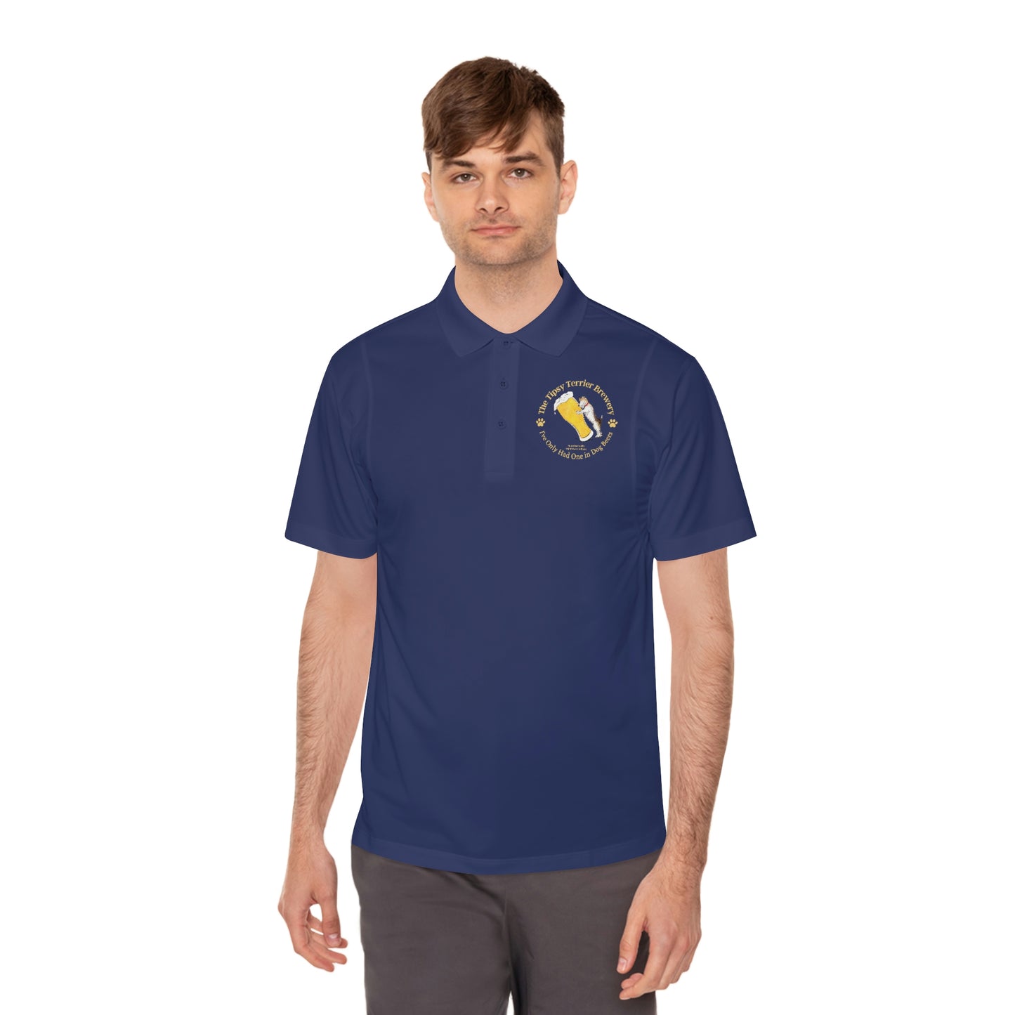 The Tipsy Terrier Logo Polo Shirt