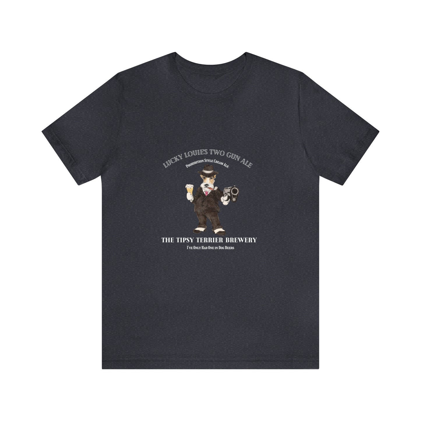 Tipsy Terrier Lucky Louie's Two Gun Ale T-Shirt