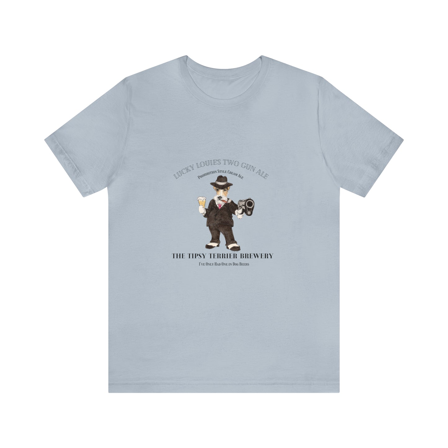 Tipsy Terrier Lucky Louie's Two Gun Ale T-Shirt