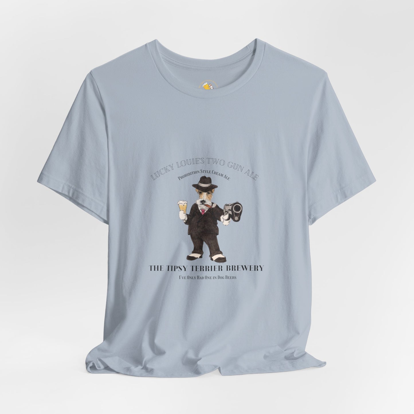 Tipsy Terrier Lucky Louie's Two Gun Ale T-Shirt