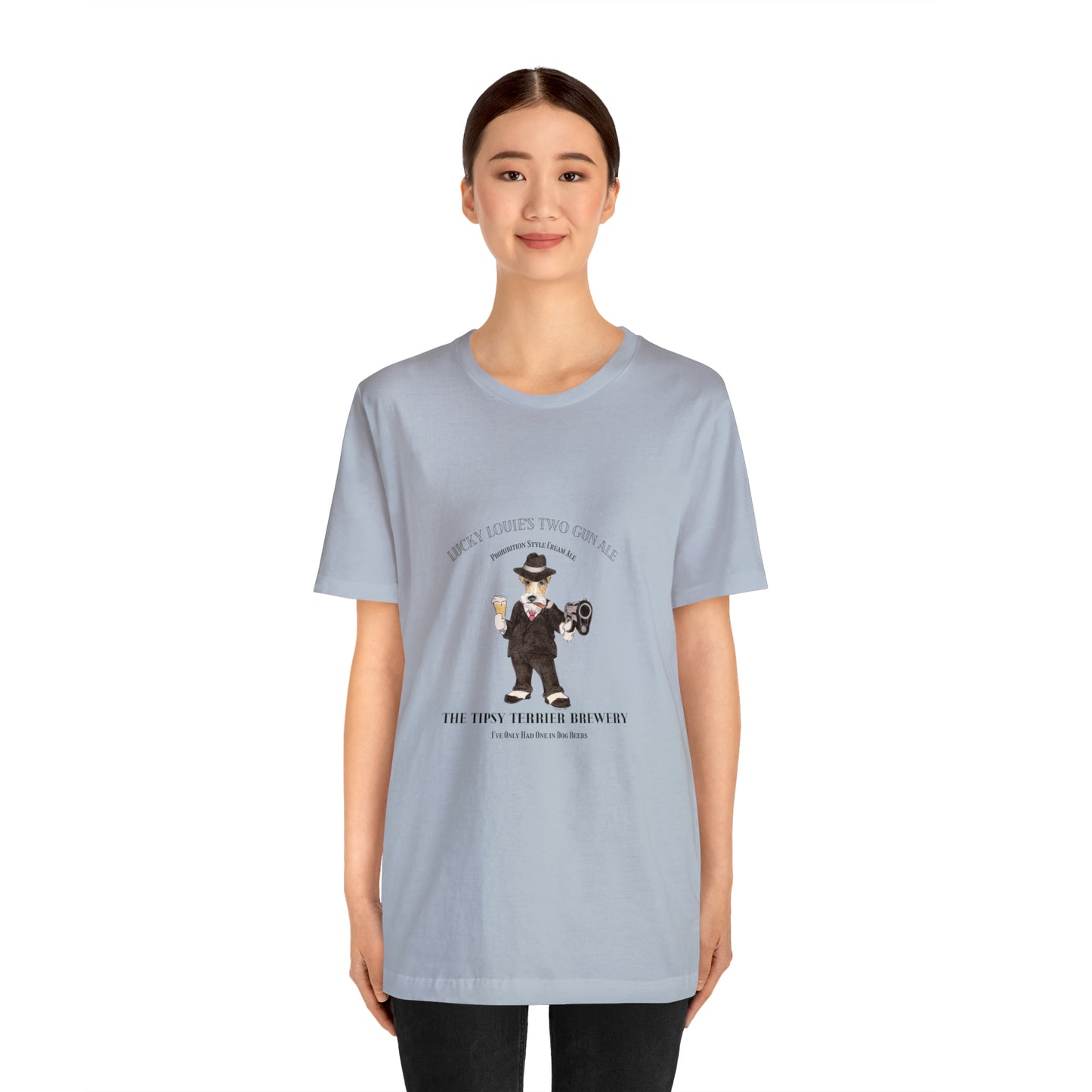 Tipsy Terrier Lucky Louie's Two Gun Ale T-Shirt