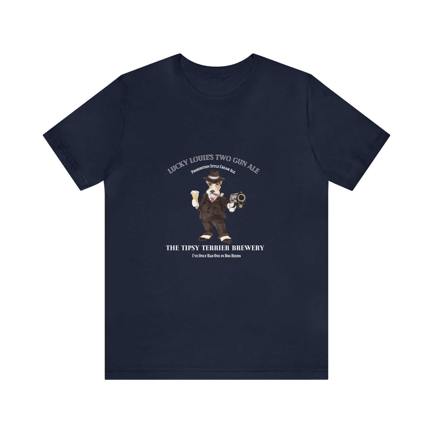 Tipsy Terrier Lucky Louie's Two Gun Ale T-Shirt