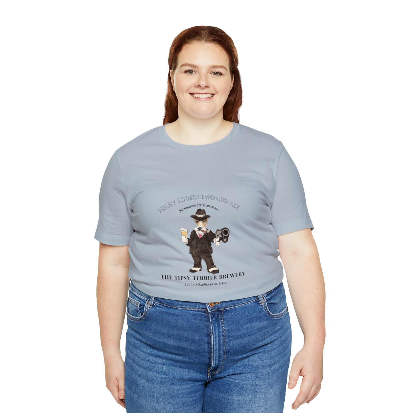 Tipsy Terrier Lucky Louie's Two Gun Ale T-Shirt