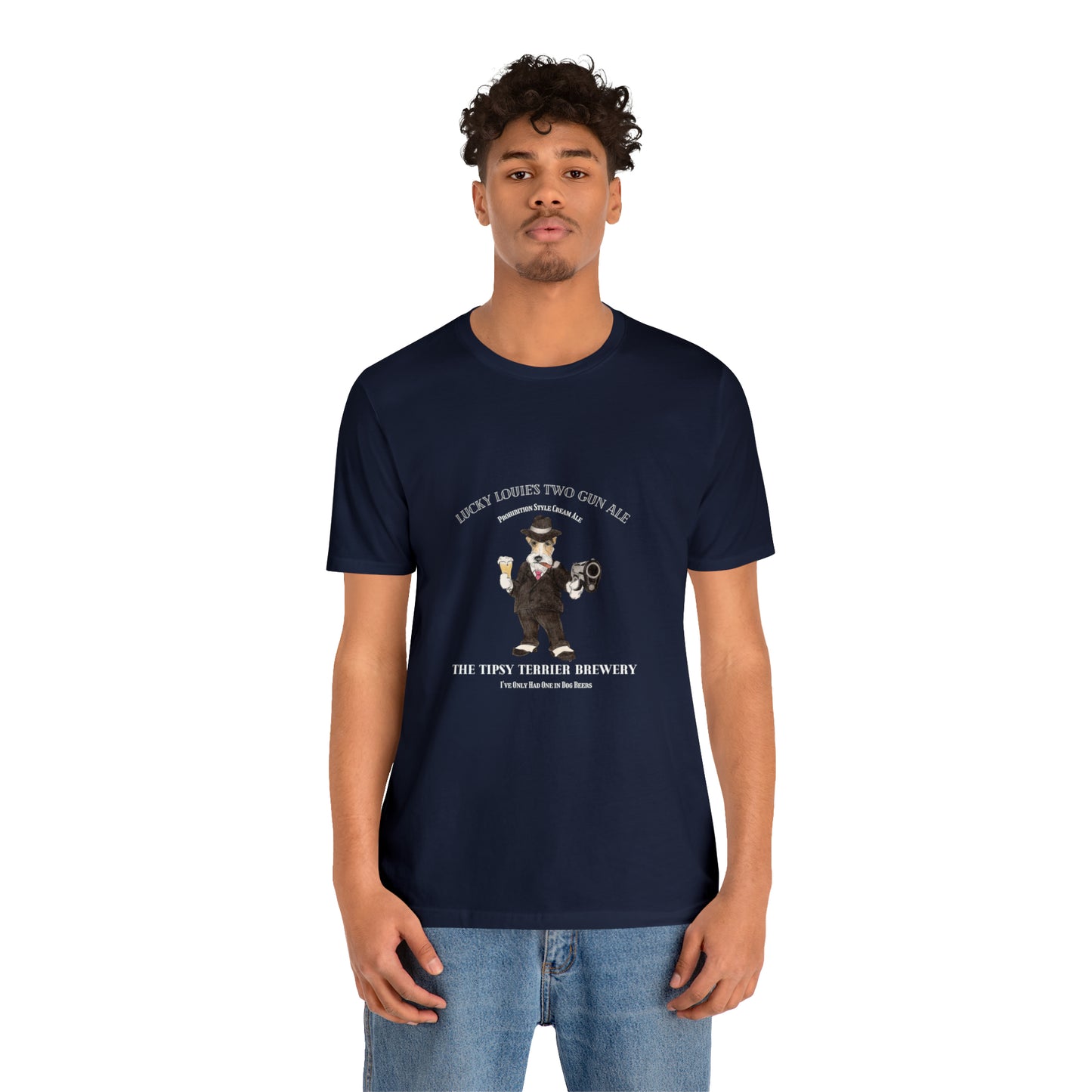 Tipsy Terrier Lucky Louie's Two Gun Ale T-Shirt