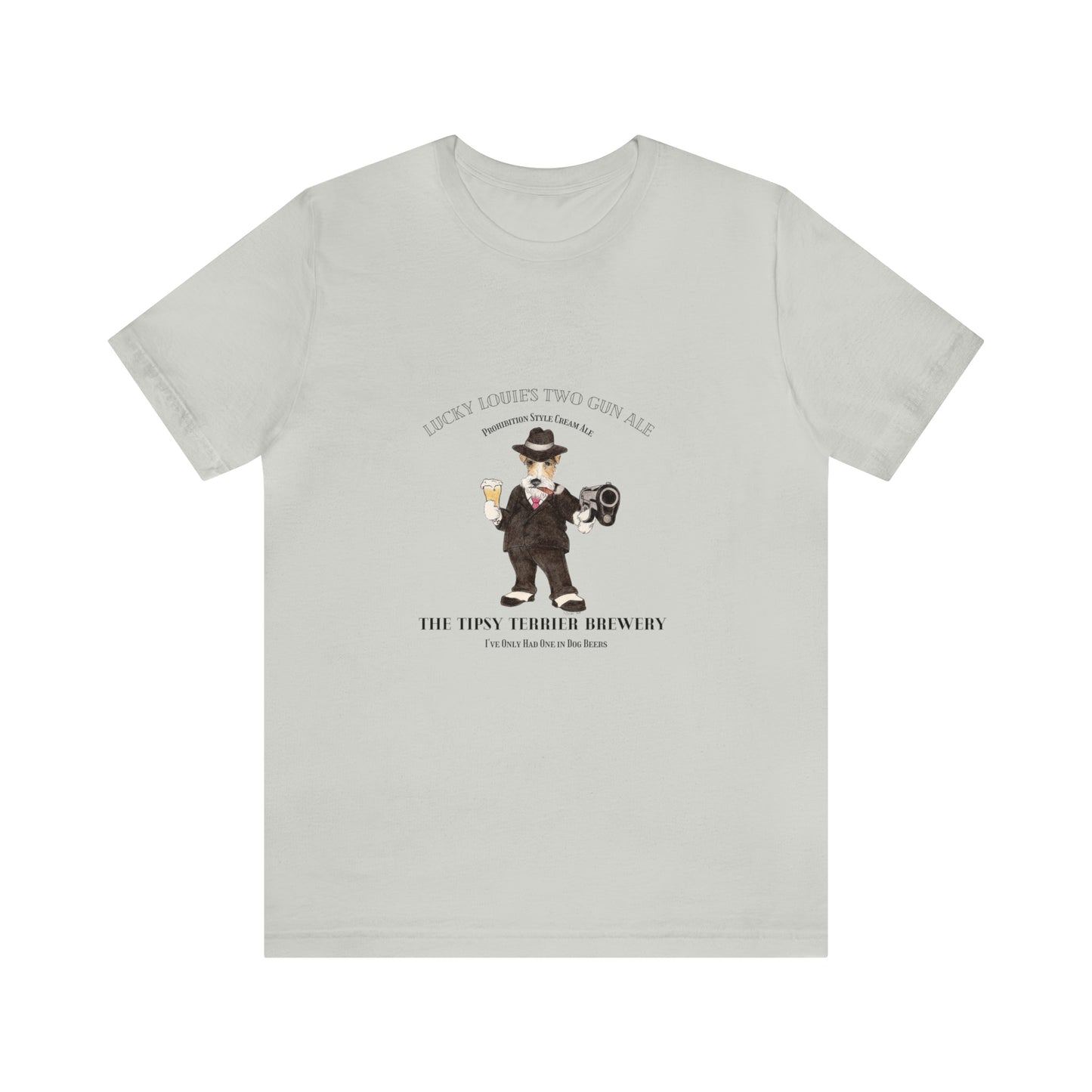 Tipsy Terrier Lucky Louie's Two Gun Ale T-Shirt