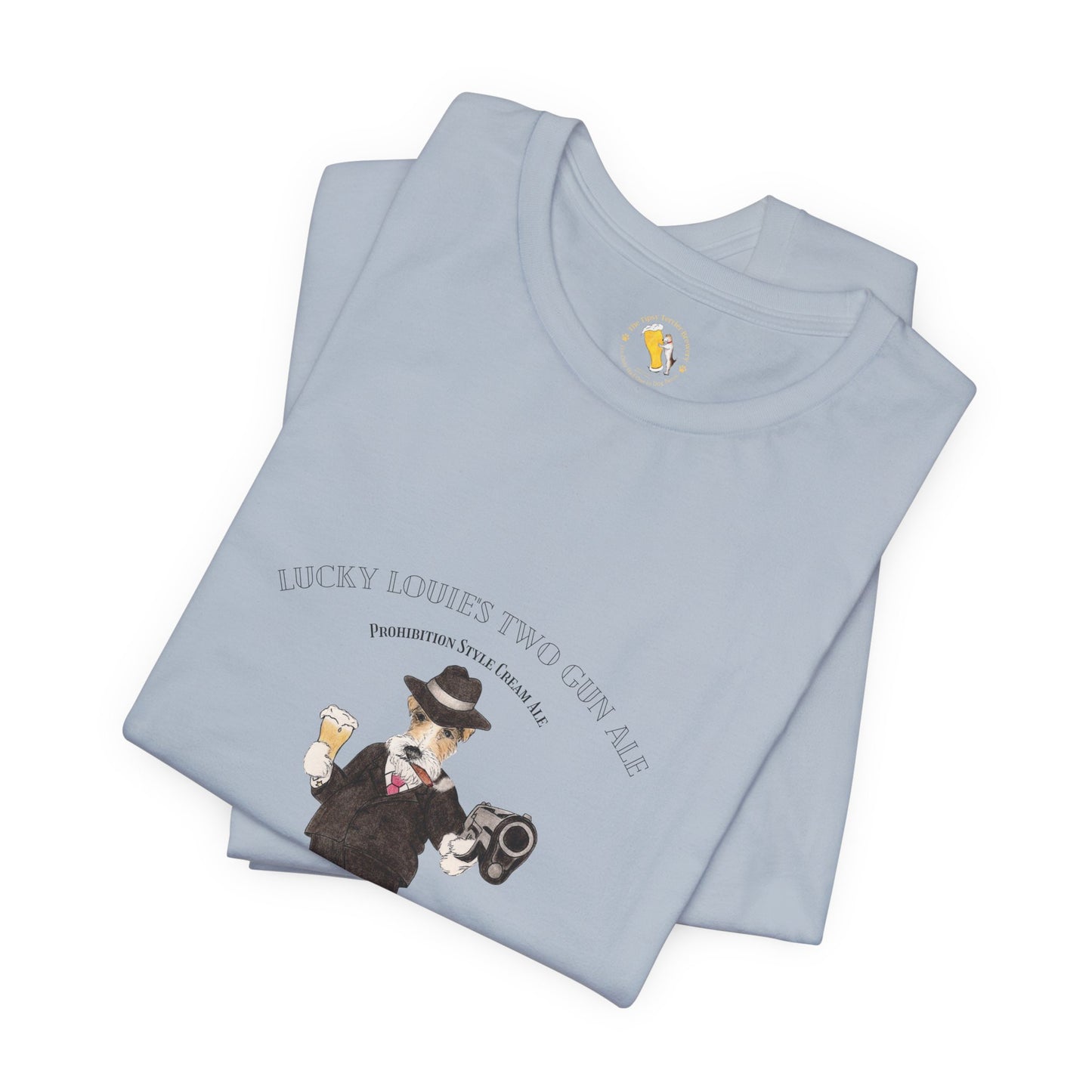 Tipsy Terrier Lucky Louie's Two Gun Ale T-Shirt