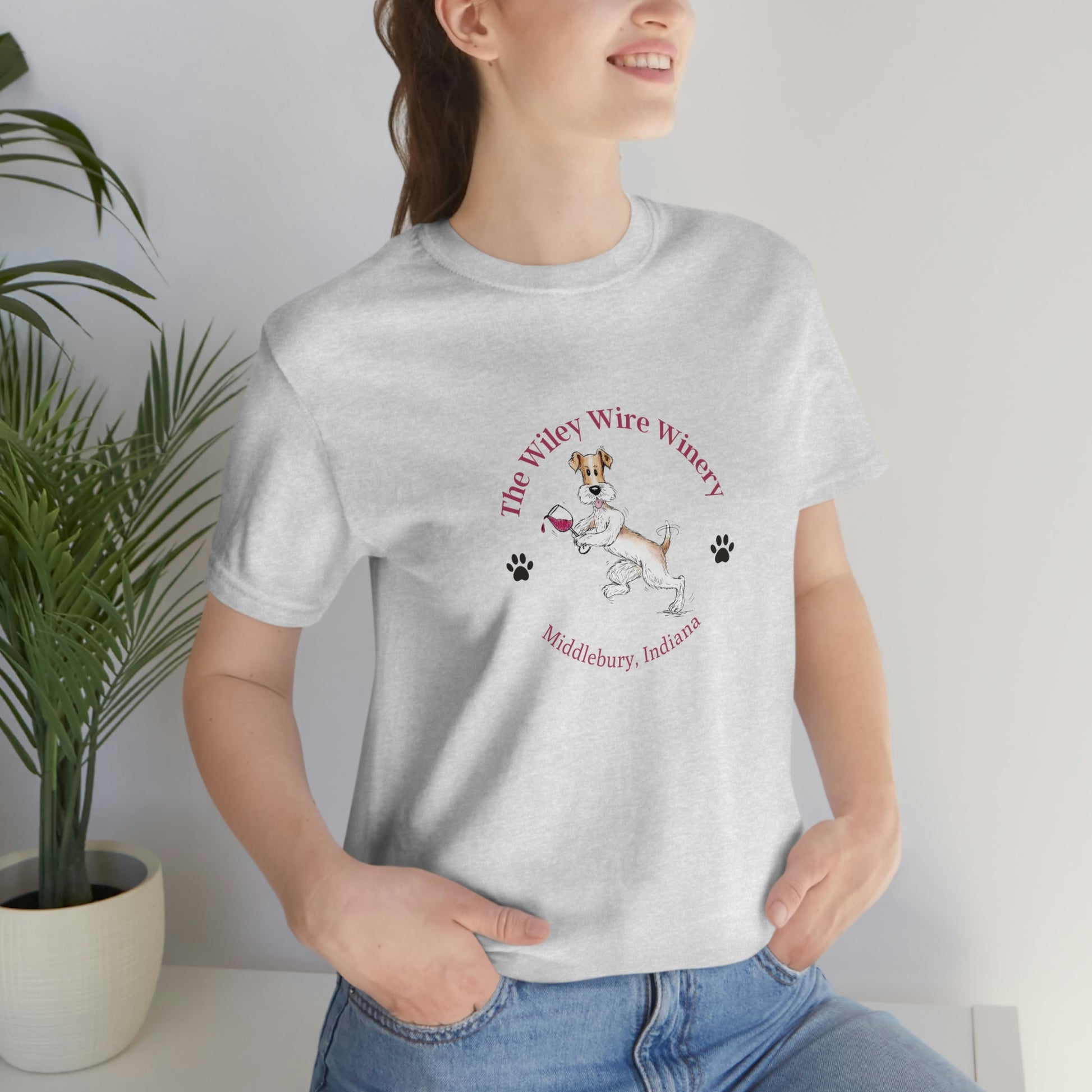 pas fejl Glat Wiley Wire Winery T-Shirt – The Tipsy Terrier Brewery