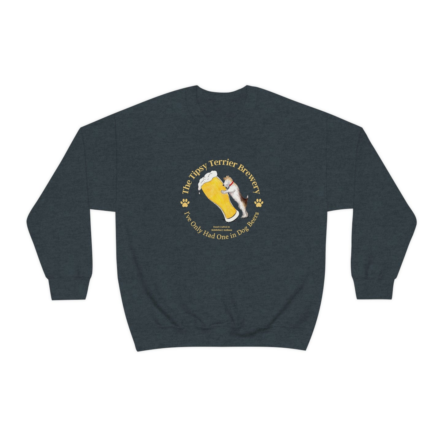 The Tipsy Terrier Logo Crewneck Sweatshirt