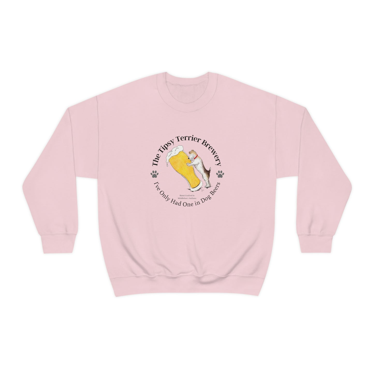 The Tipsy Terrier Logo Crewneck Sweatshirt