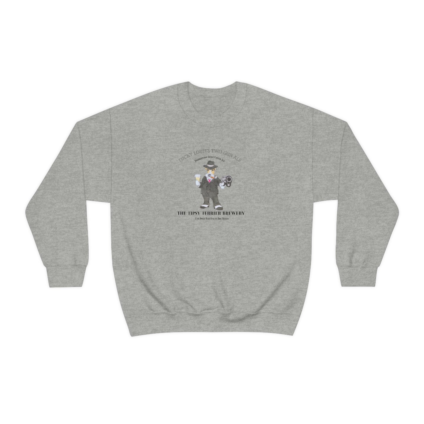 Tipsy Terrier Luckie Louie's Crewneck Sweatshirt
