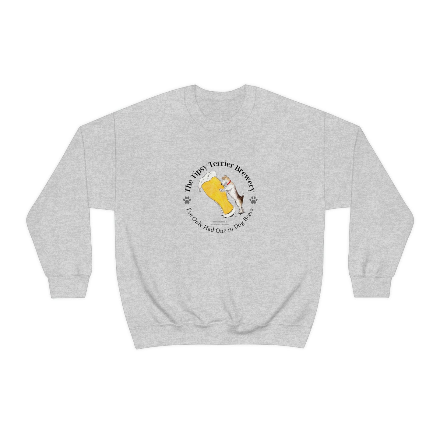 The Tipsy Terrier Logo Crewneck Sweatshirt