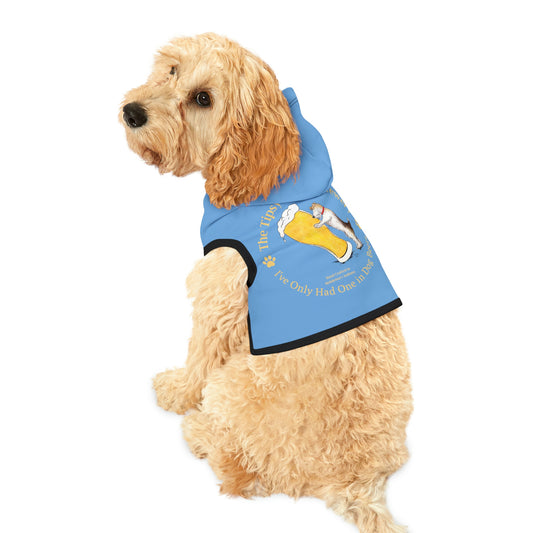The Tipsy Terrier Logo Dog Hoodie