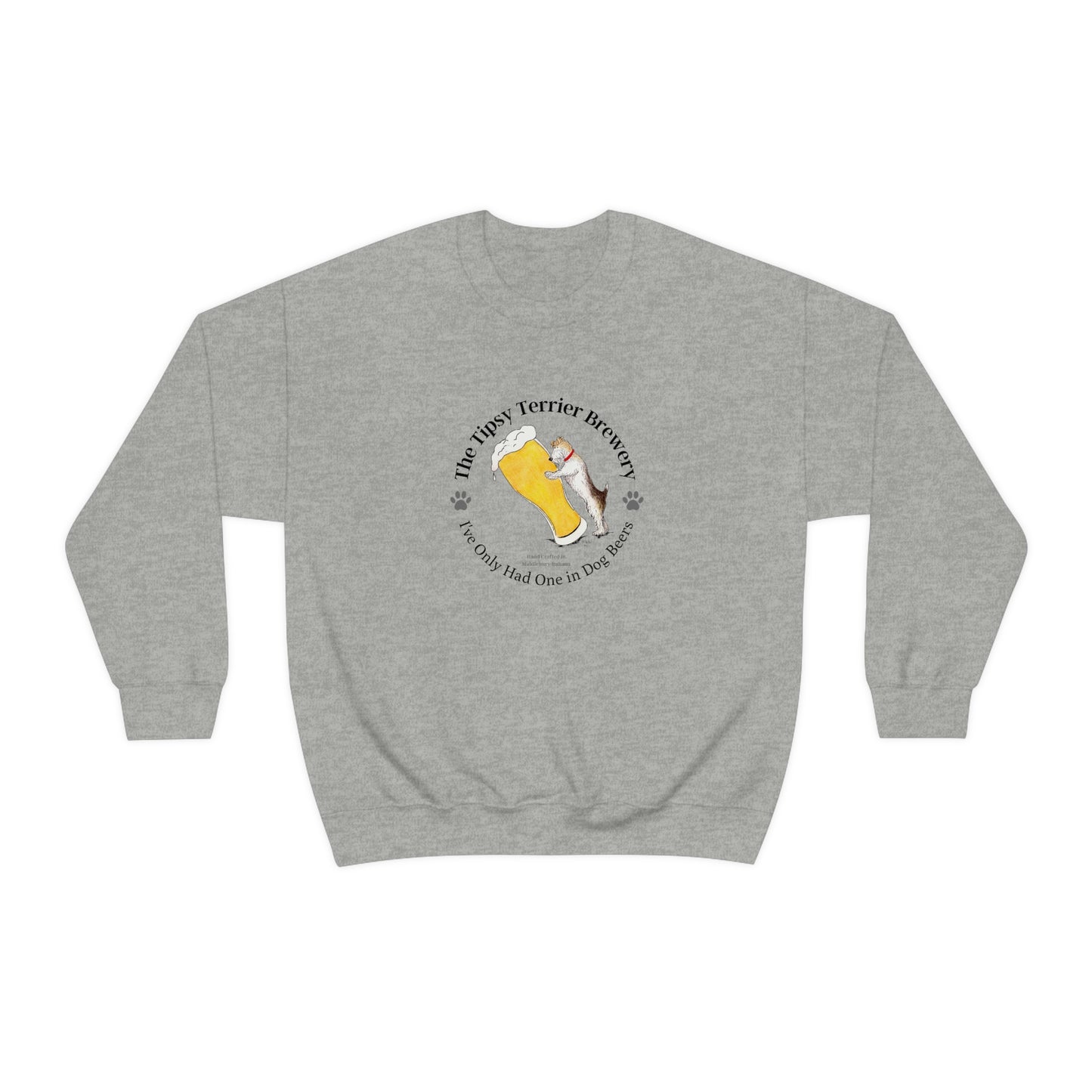 The Tipsy Terrier Logo Crewneck Sweatshirt