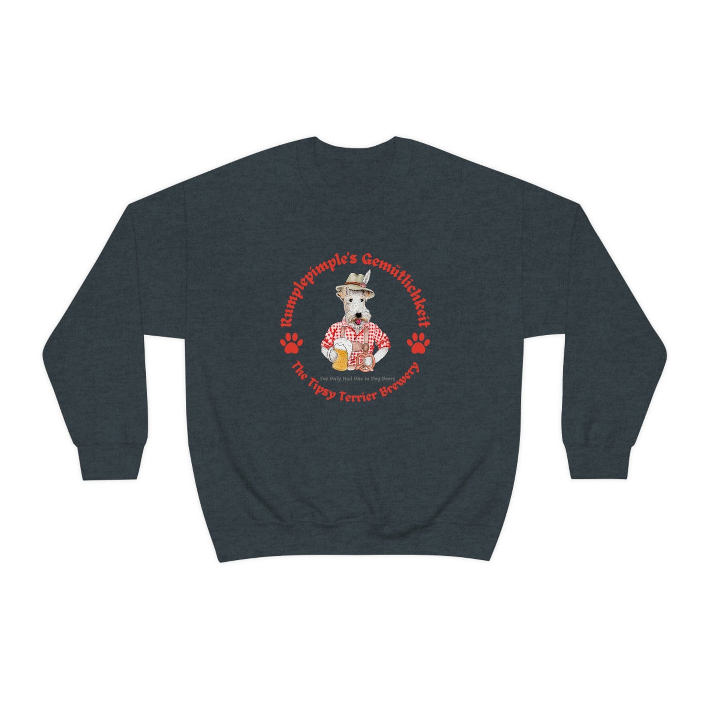 Tipsy Terrier Rumplepimple's Gemütlichkeit Crewneck Sweatshirt