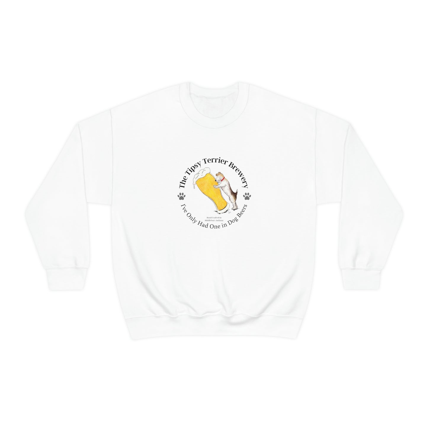 The Tipsy Terrier Logo Crewneck Sweatshirt